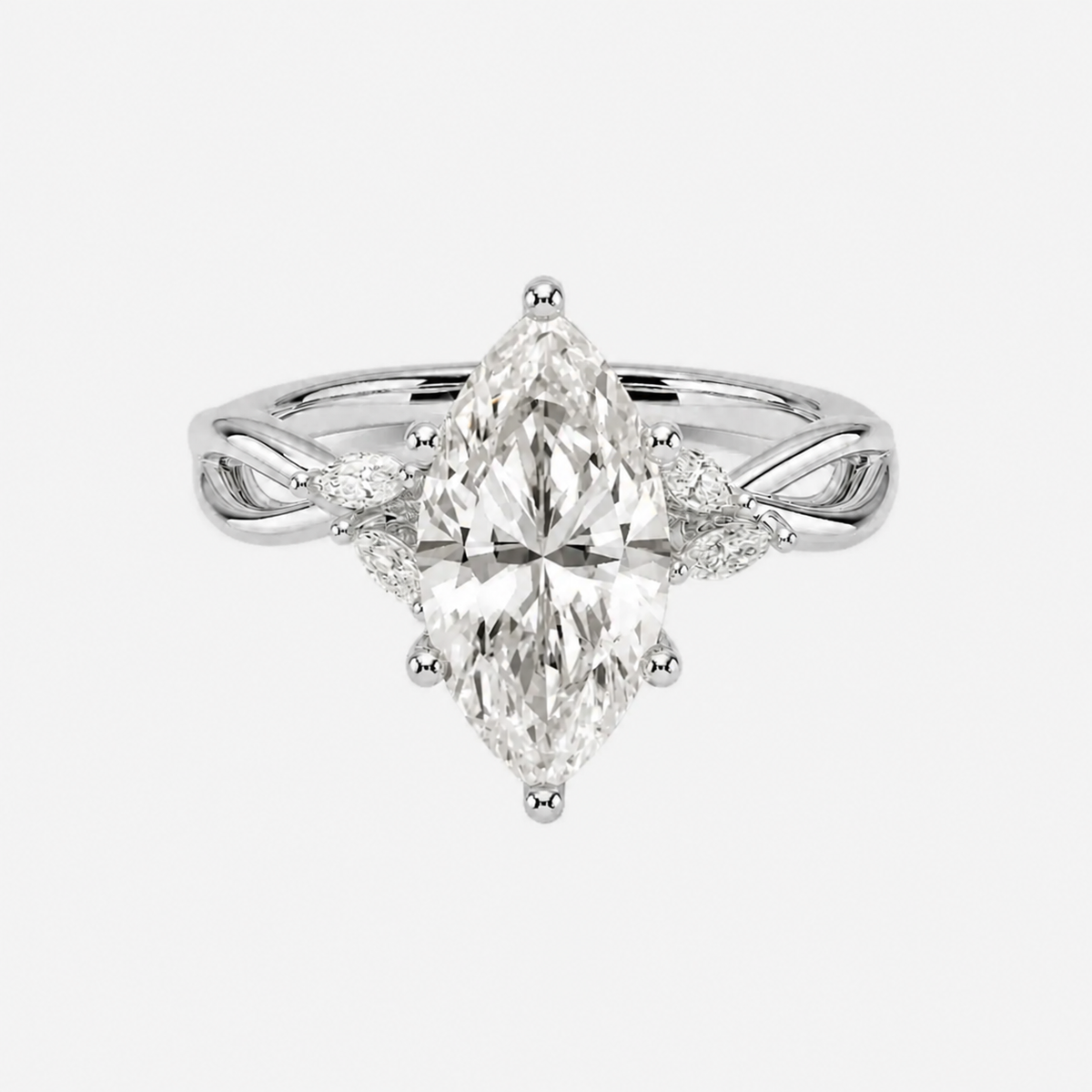 #18K White Gold