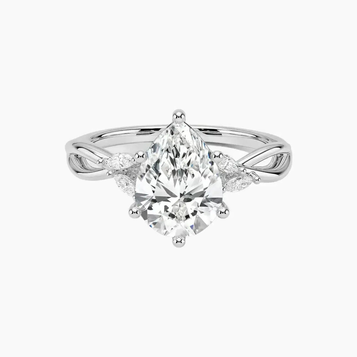 #18K White Gold