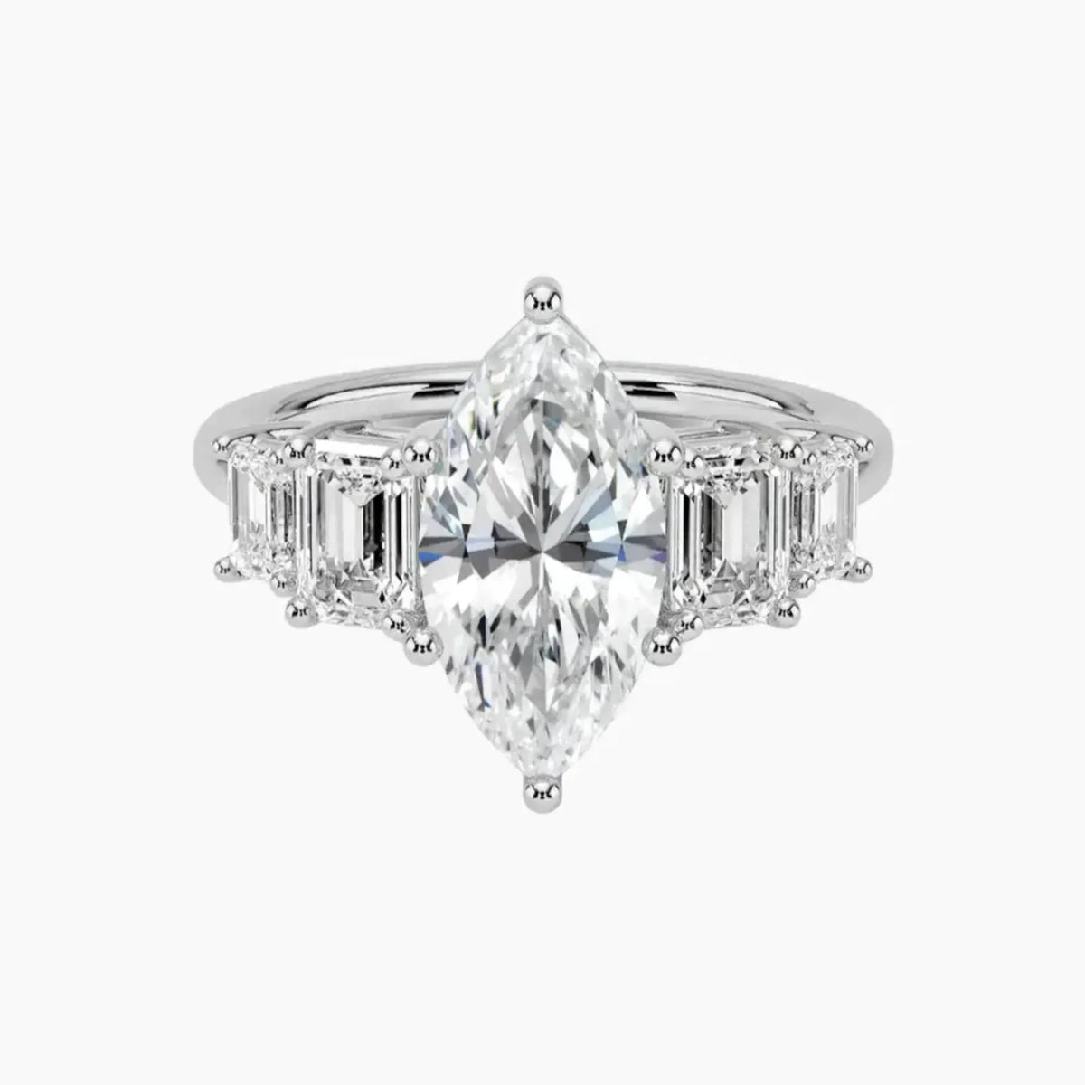 #18K White Gold