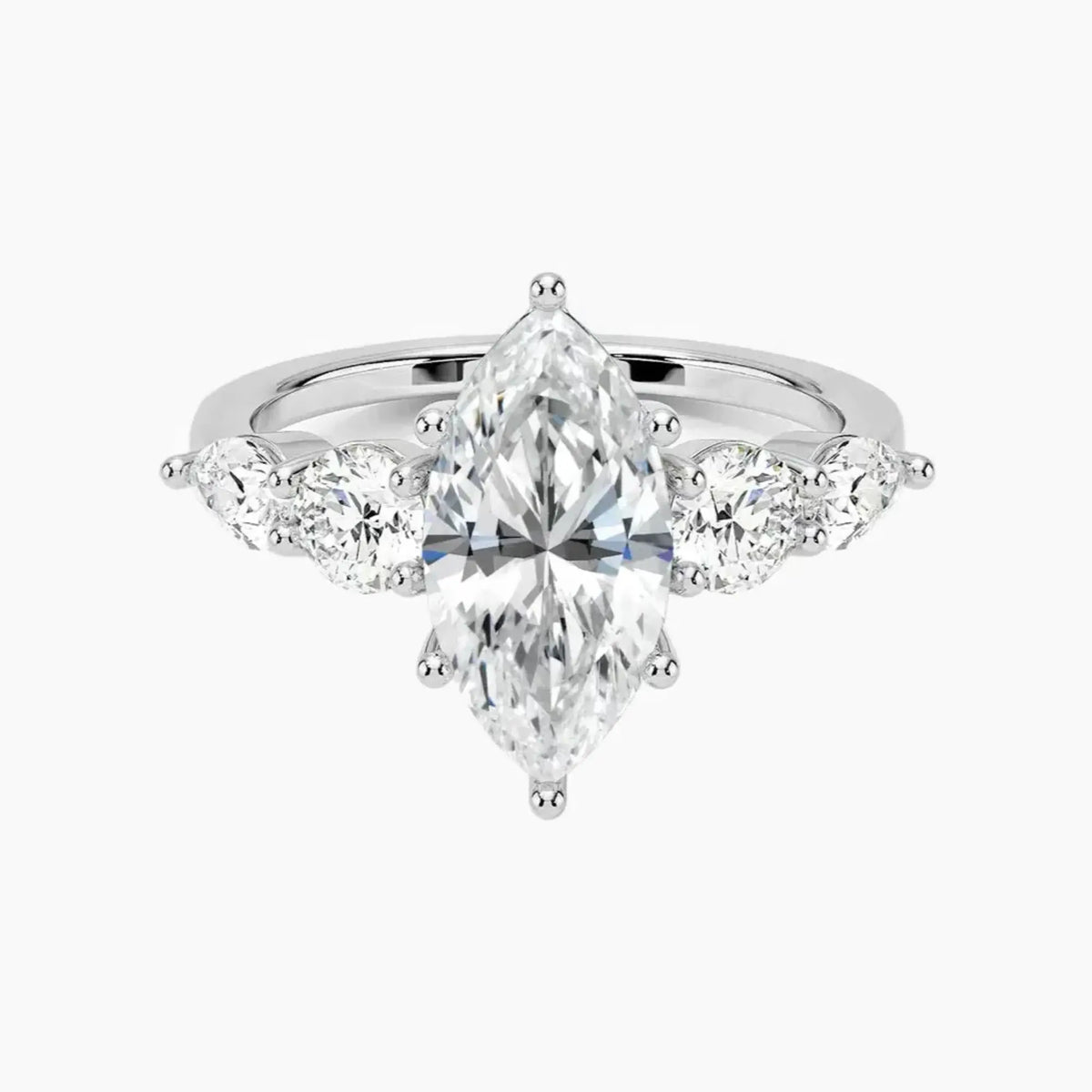 #18K White Gold