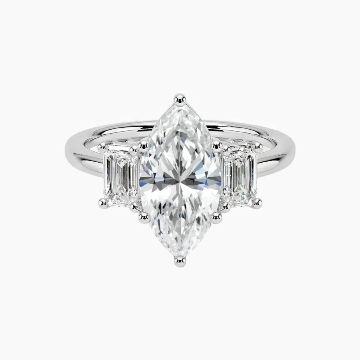 #18K White Gold