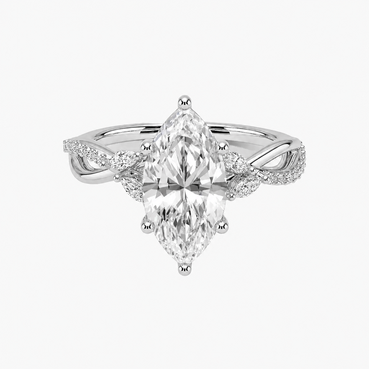 #18K White Gold