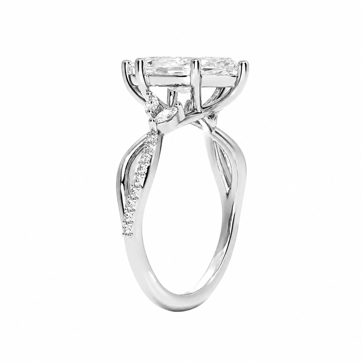 #18K White Gold