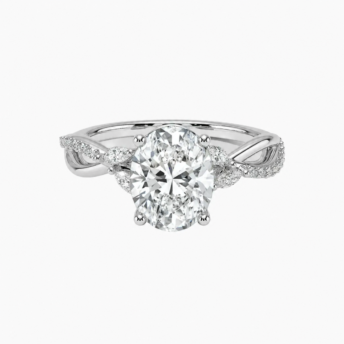 #18K White Gold