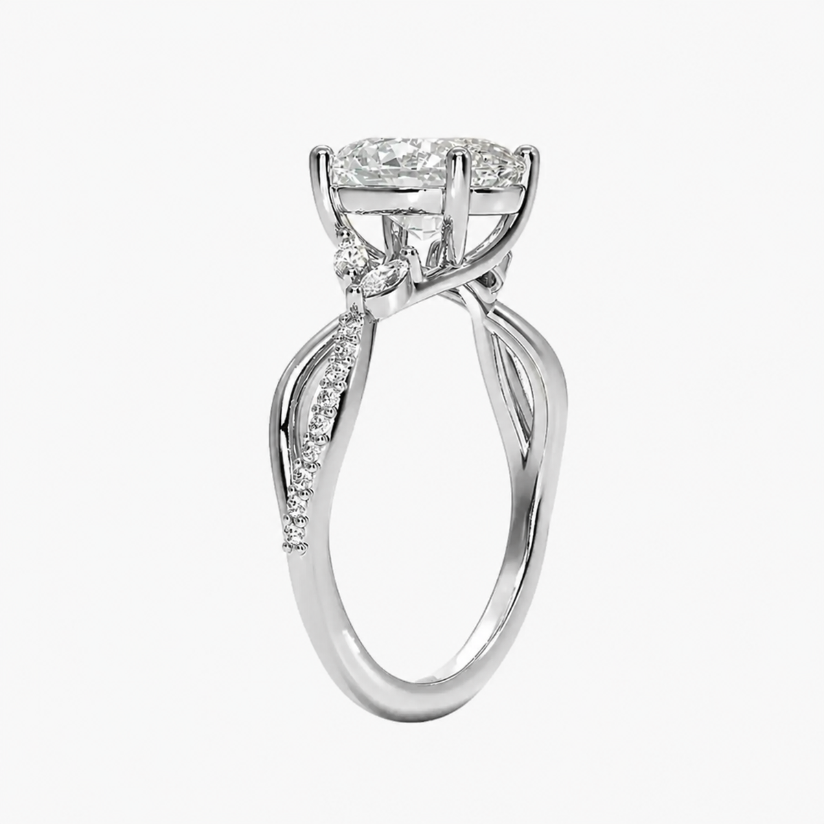 #18K White Gold