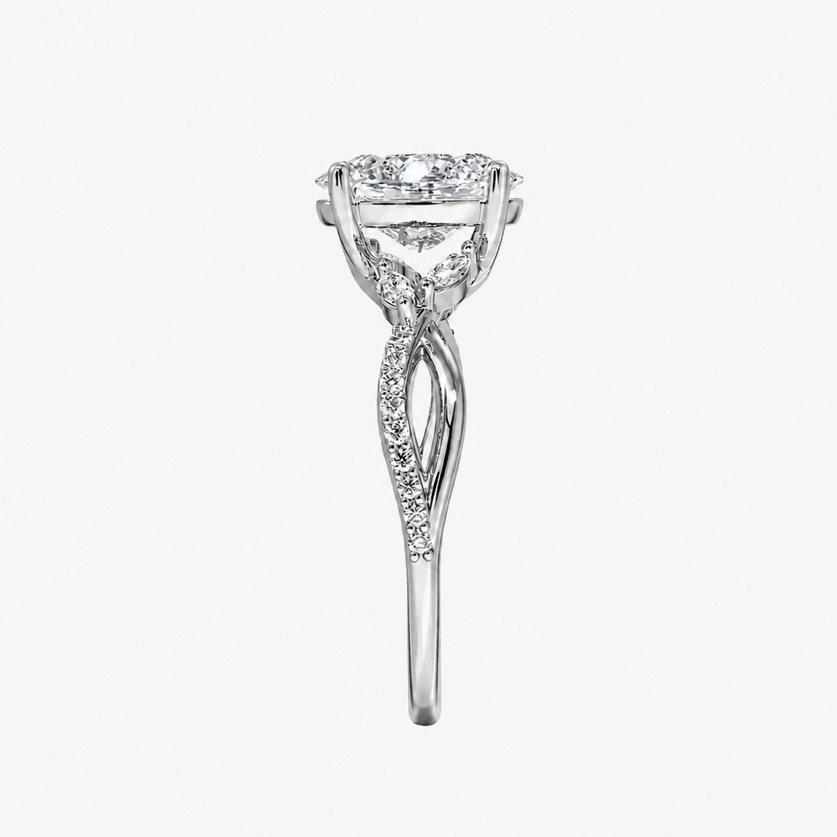 #18K White Gold