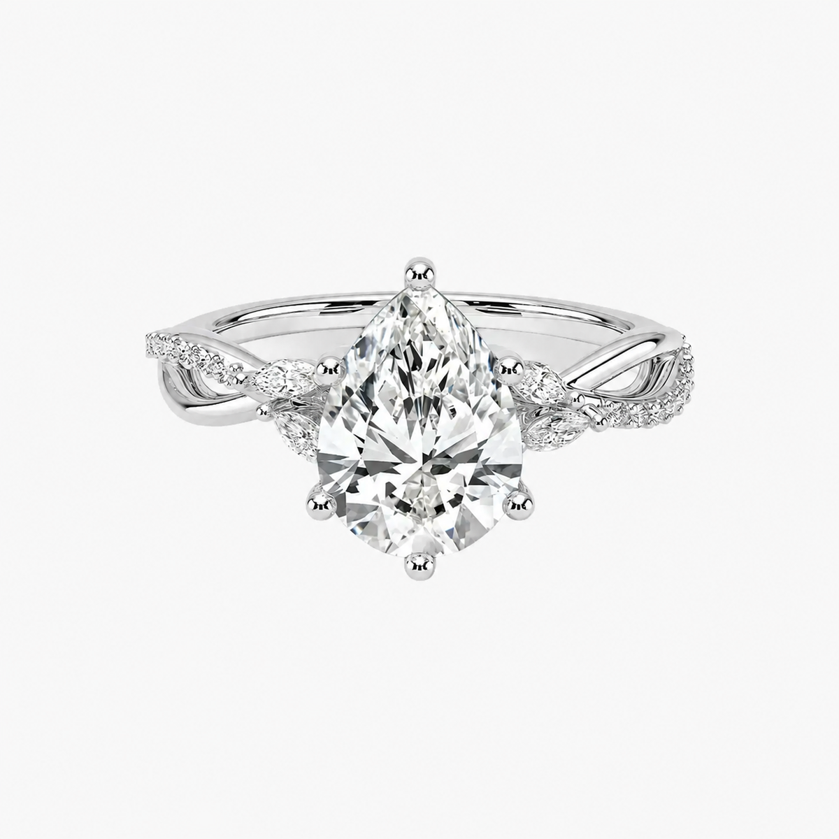 #18K White Gold
