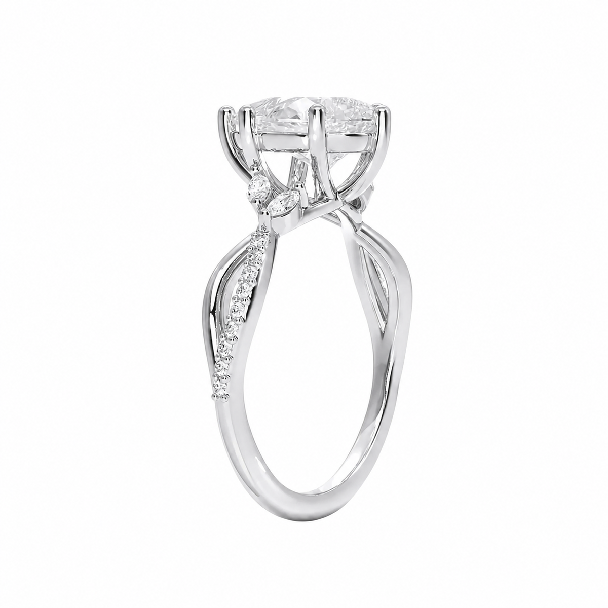 #18K White Gold