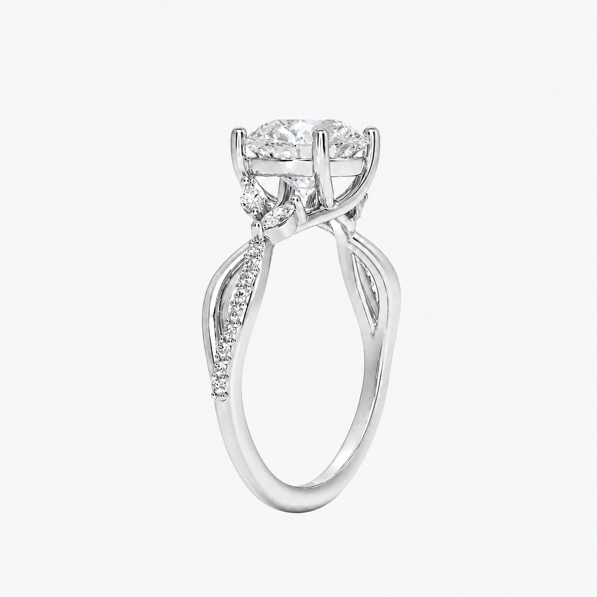 #18K White Gold