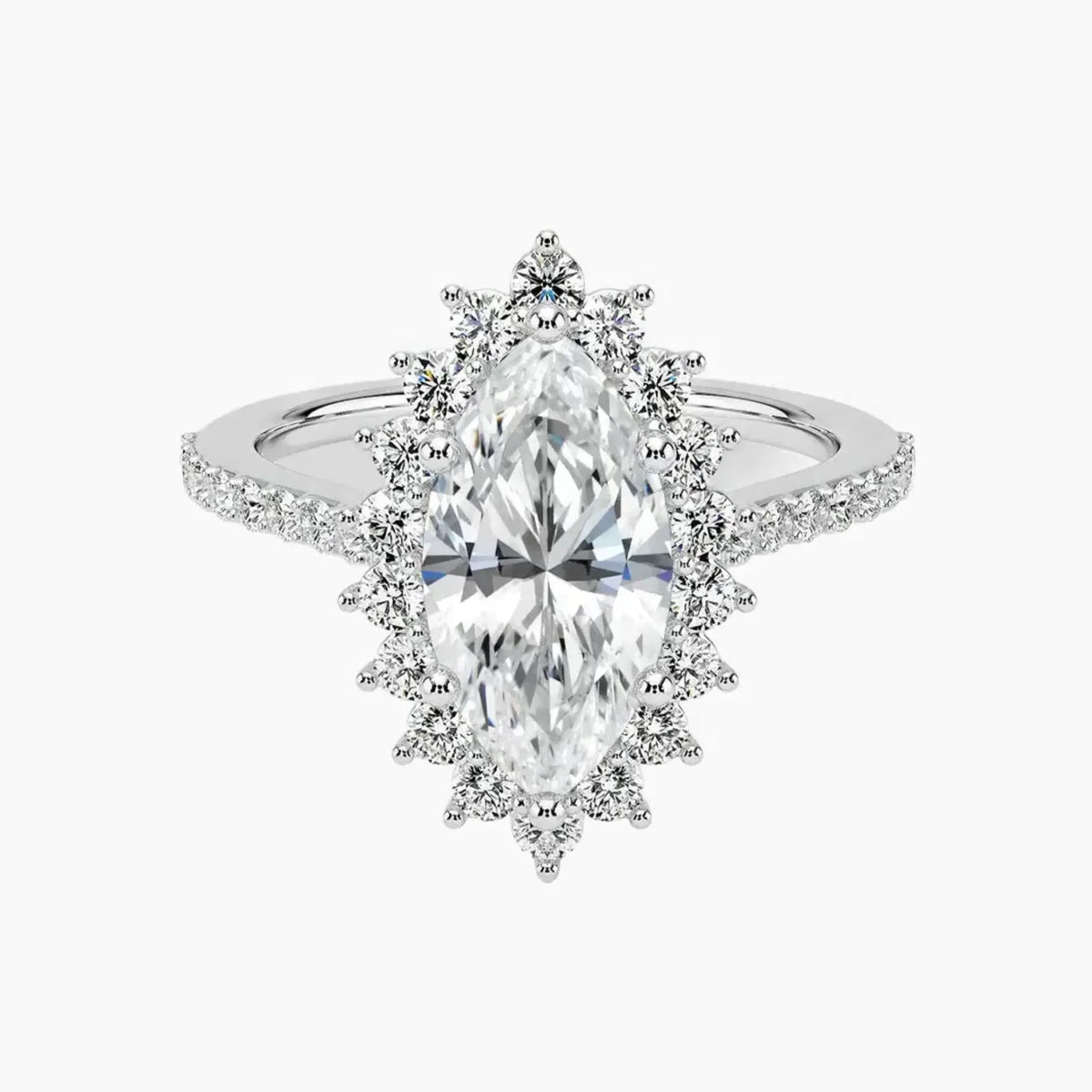#18K White Gold