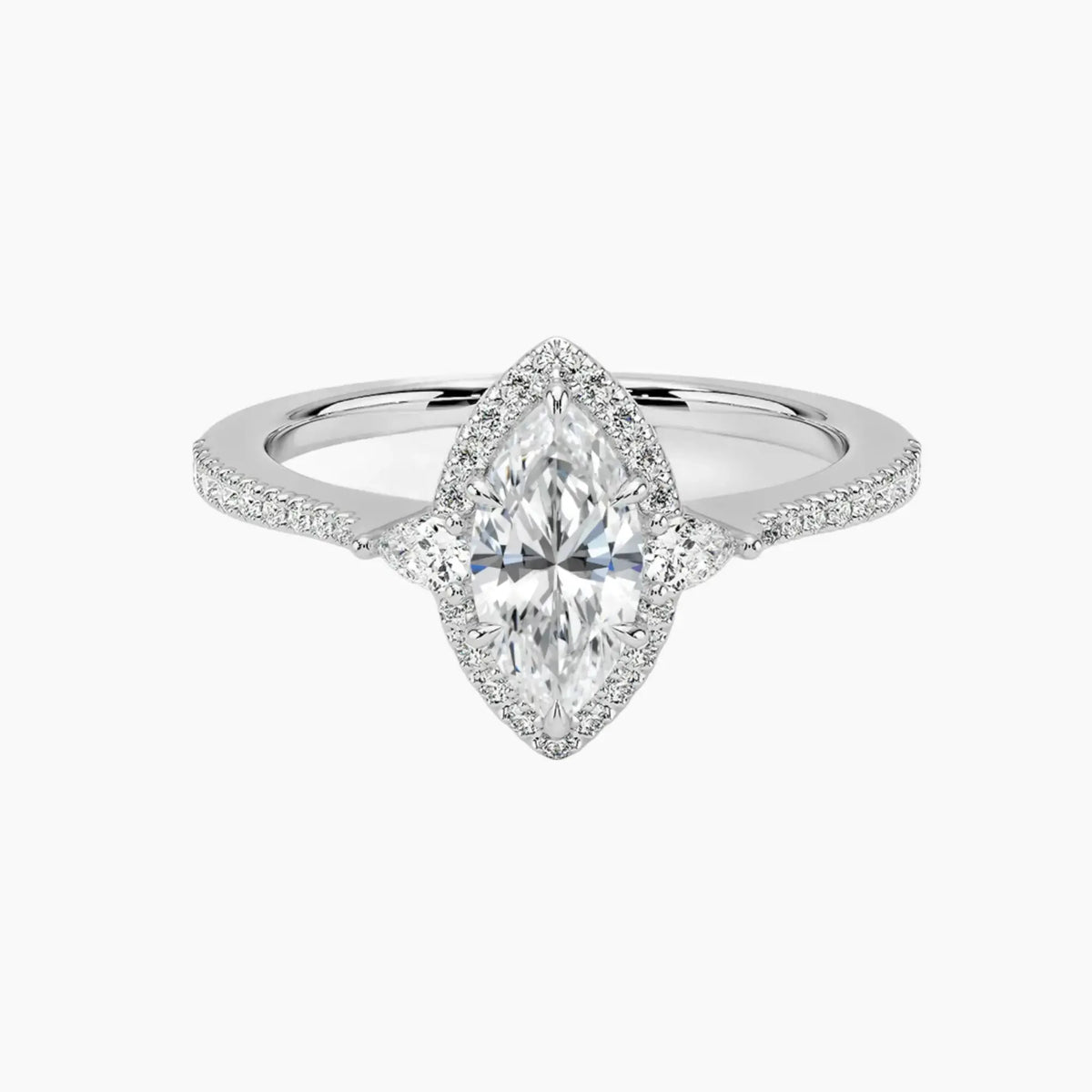 #18K White Gold