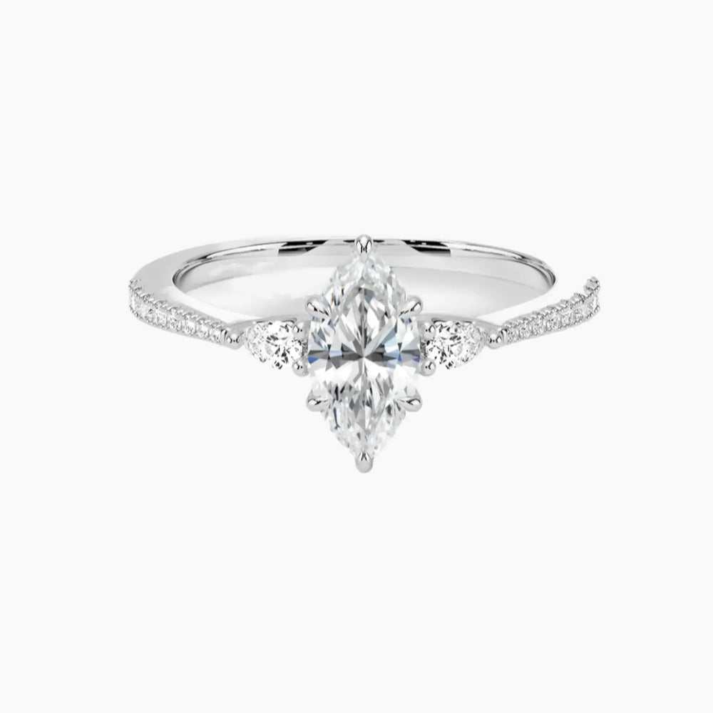 #18K White Gold