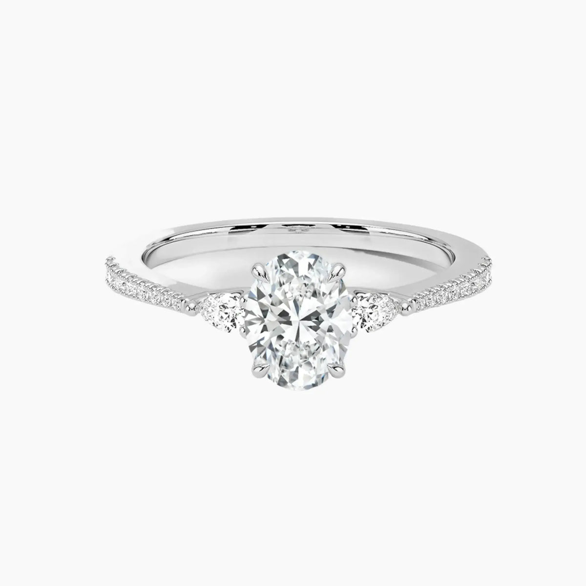 #18K White Gold