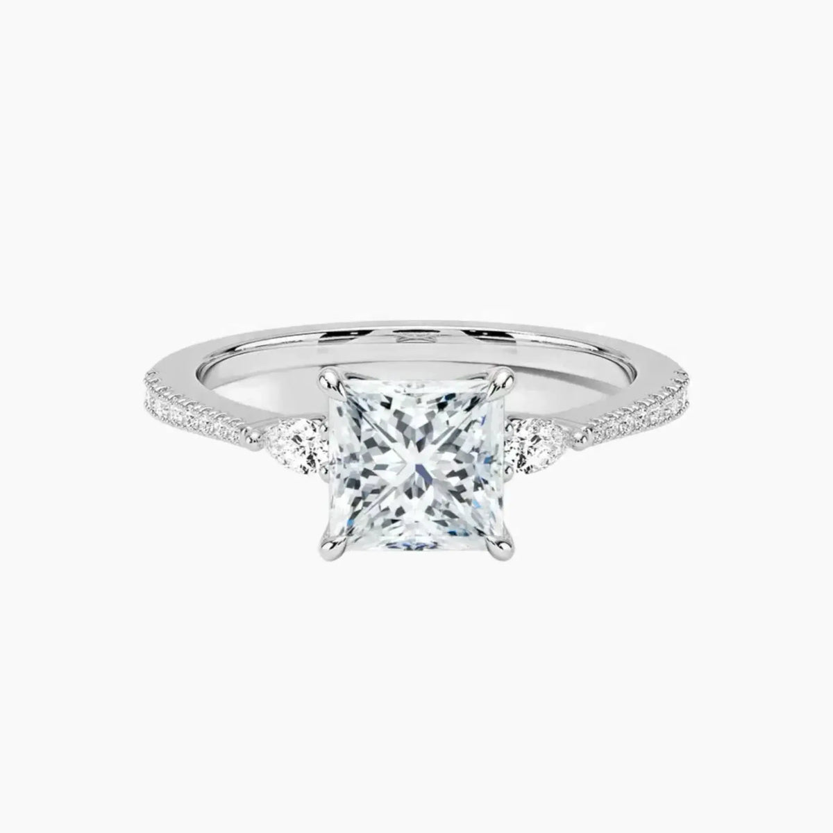 #18K White Gold