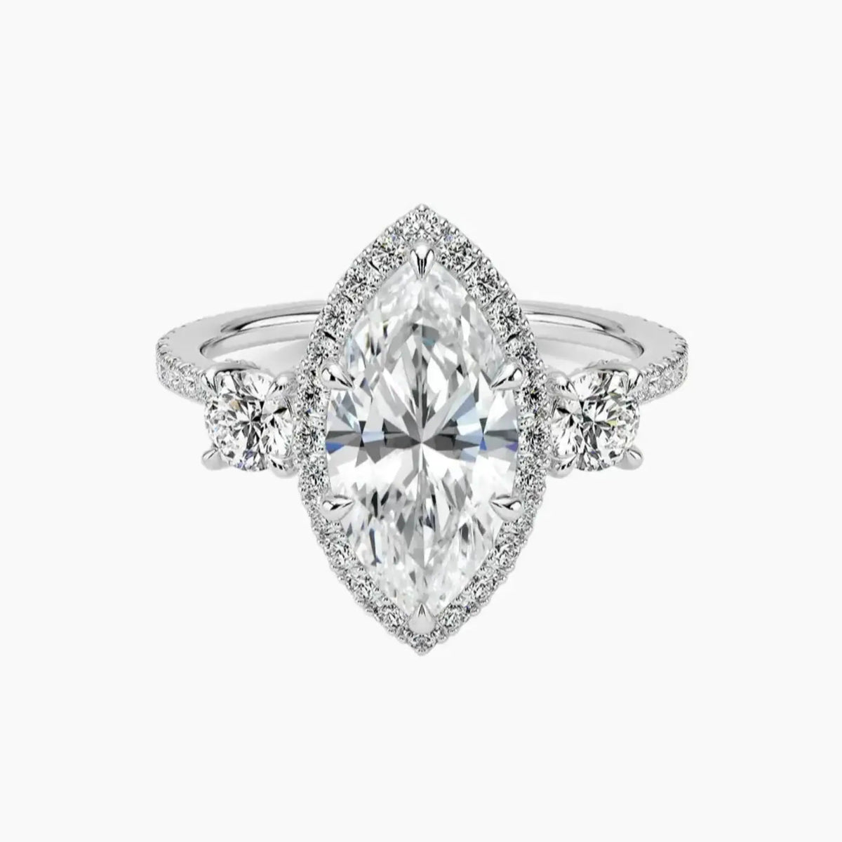 #18K White Gold