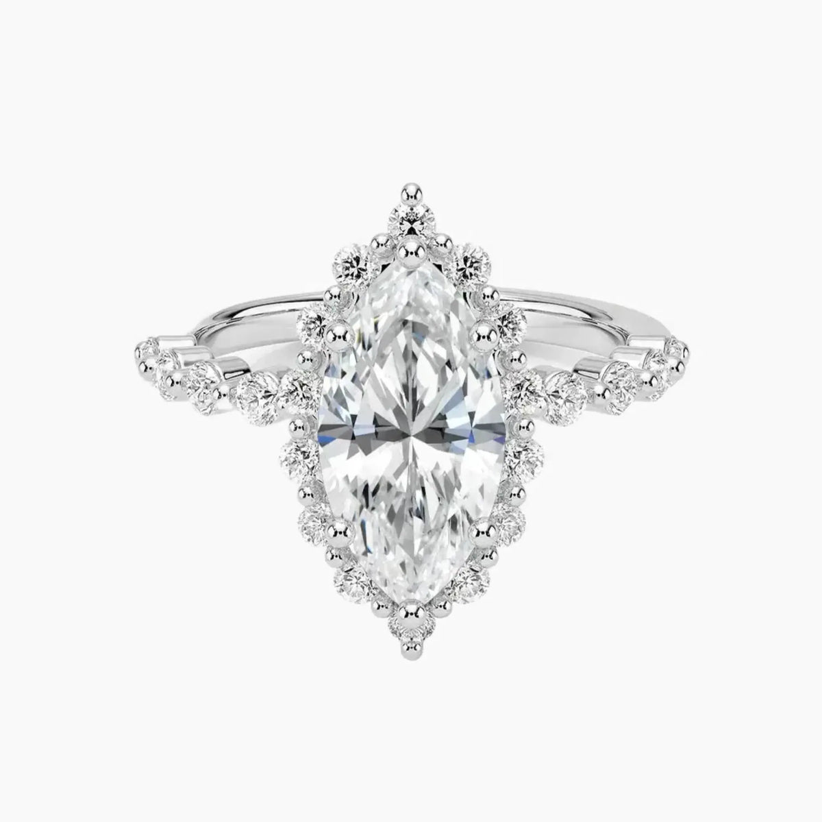 #18K White Gold