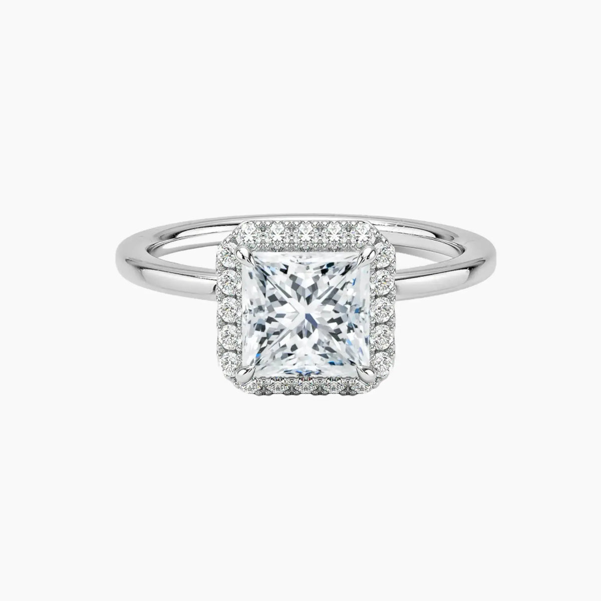 #18K White Gold