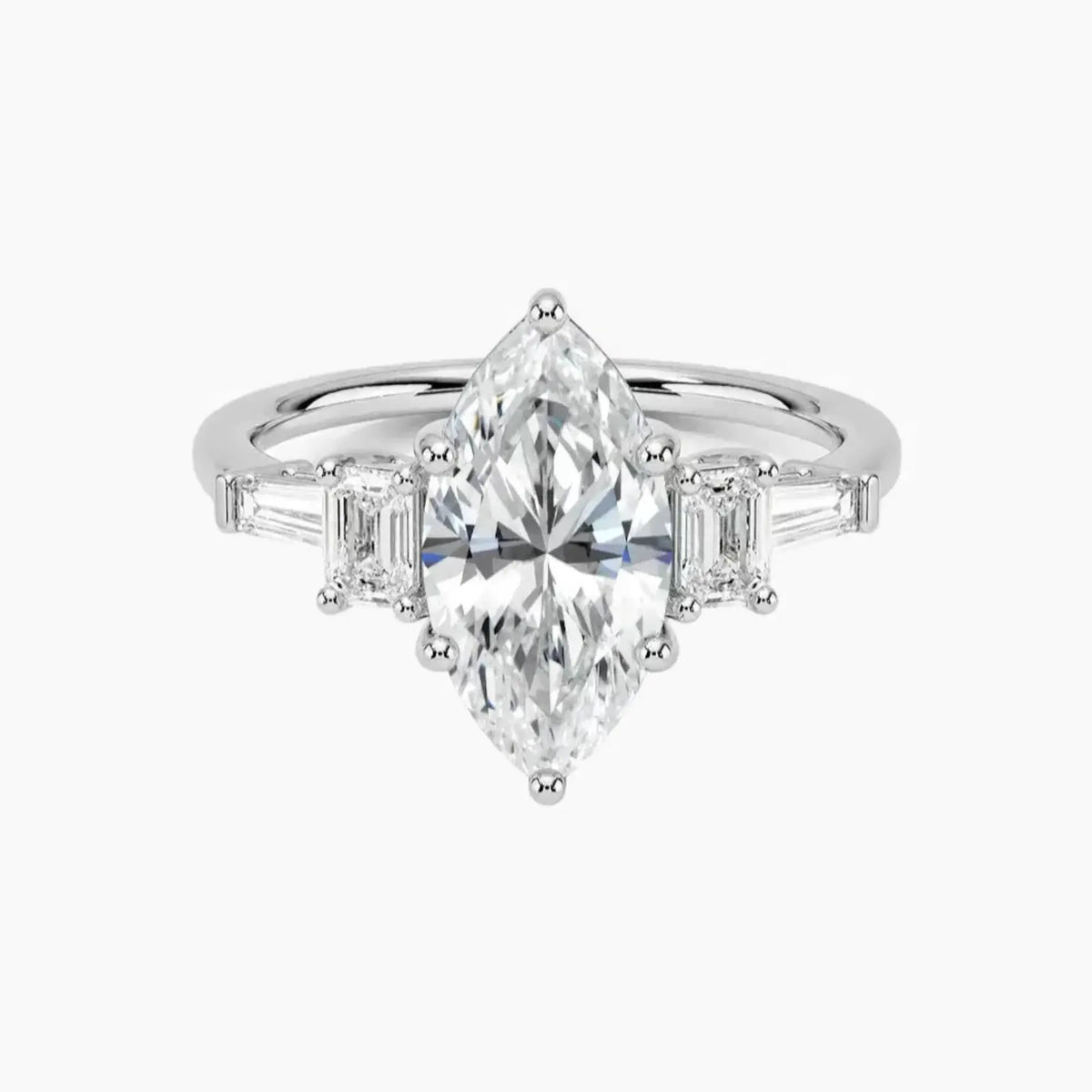 #18K White Gold