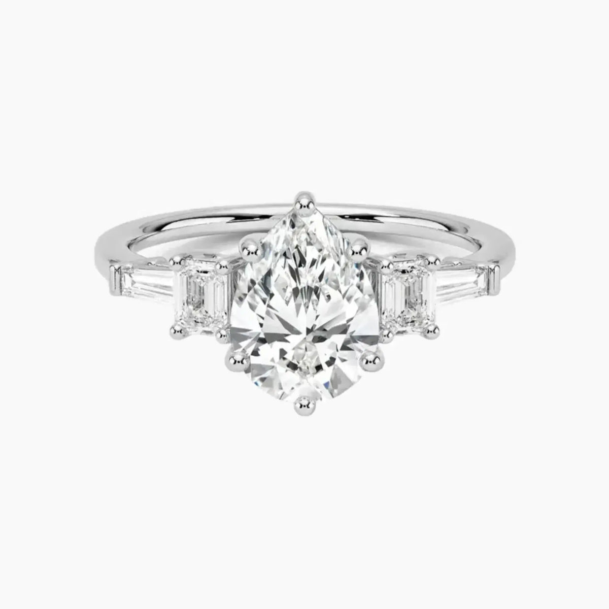 #18K White Gold
