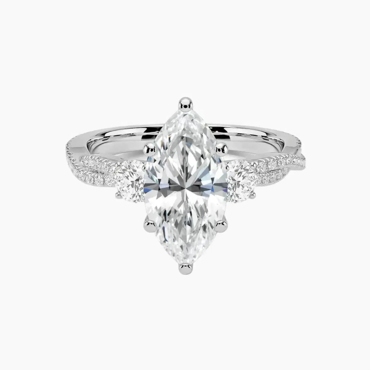 #18K White Gold