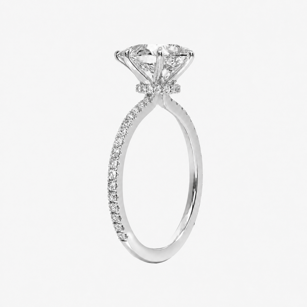 #18K White Gold