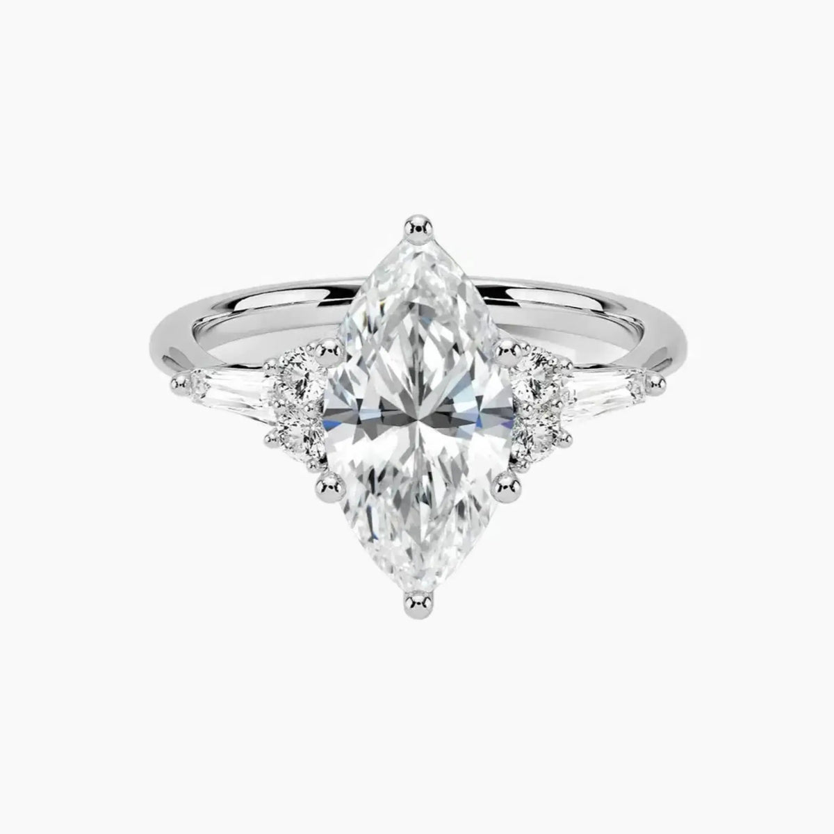 #18K White Gold