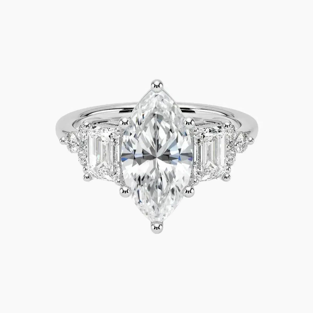 #18K White Gold
