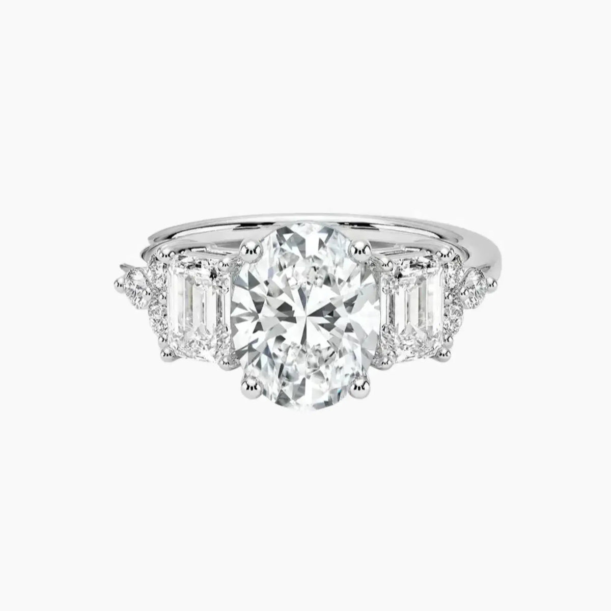 #18K White Gold