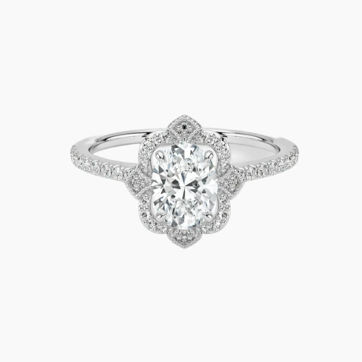 #18K White Gold