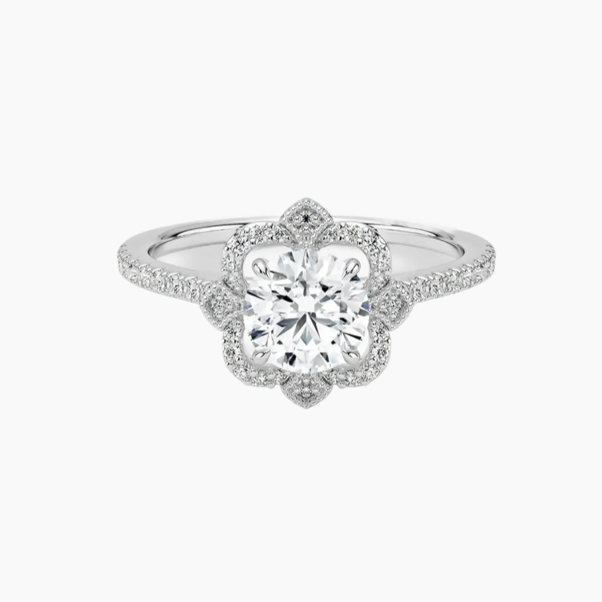 #18K White Gold