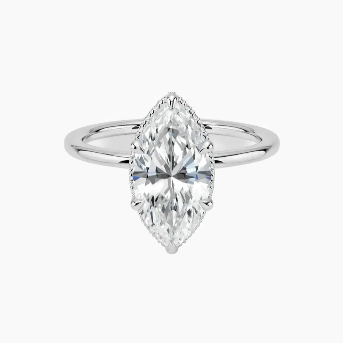 #18K White Gold