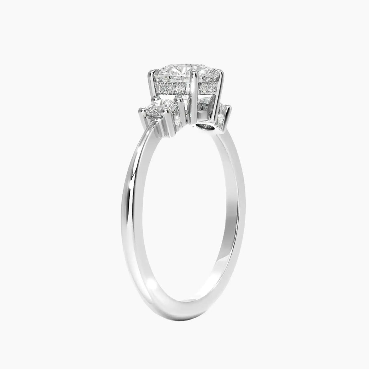 #18K White Gold
