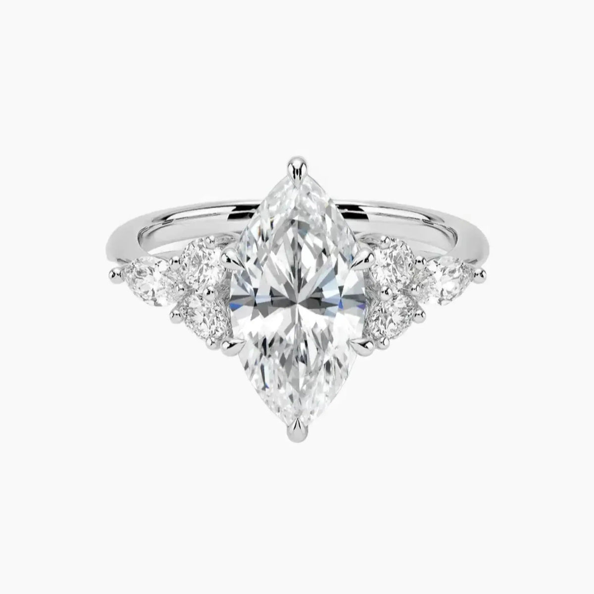 #18K White Gold
