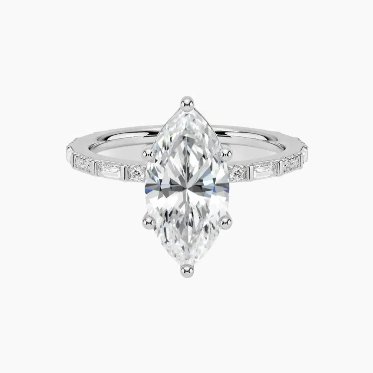 #18K White Gold
