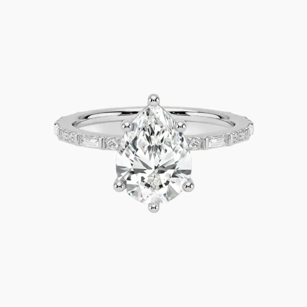 #18K White Gold