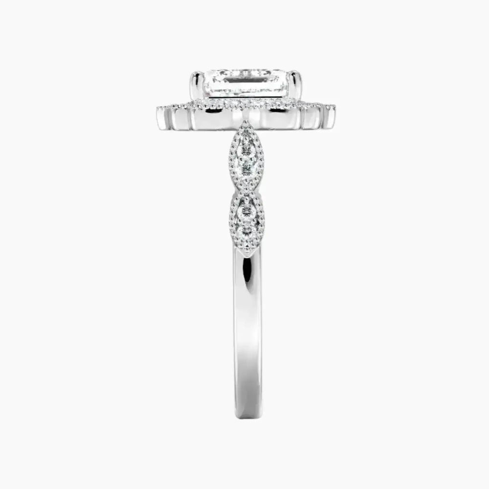 #18K White Gold