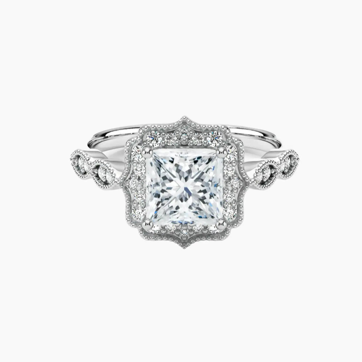 #18K White Gold