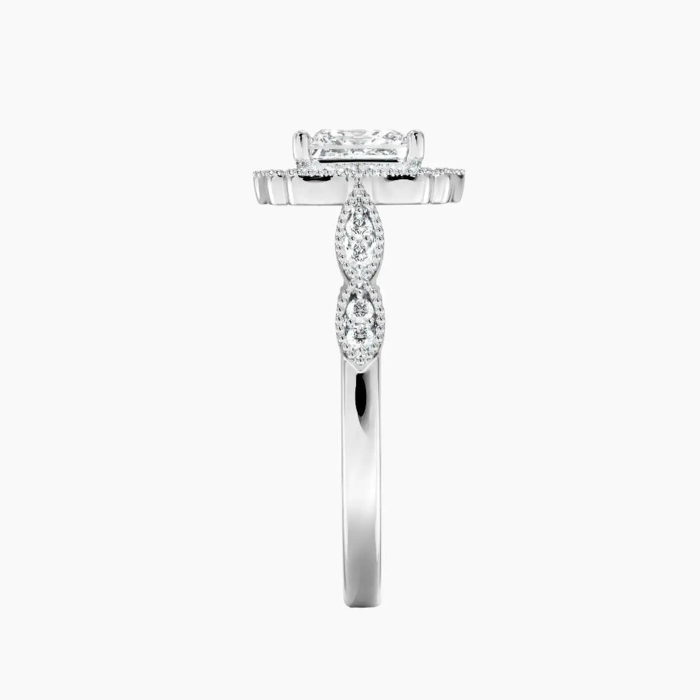 #18K White Gold