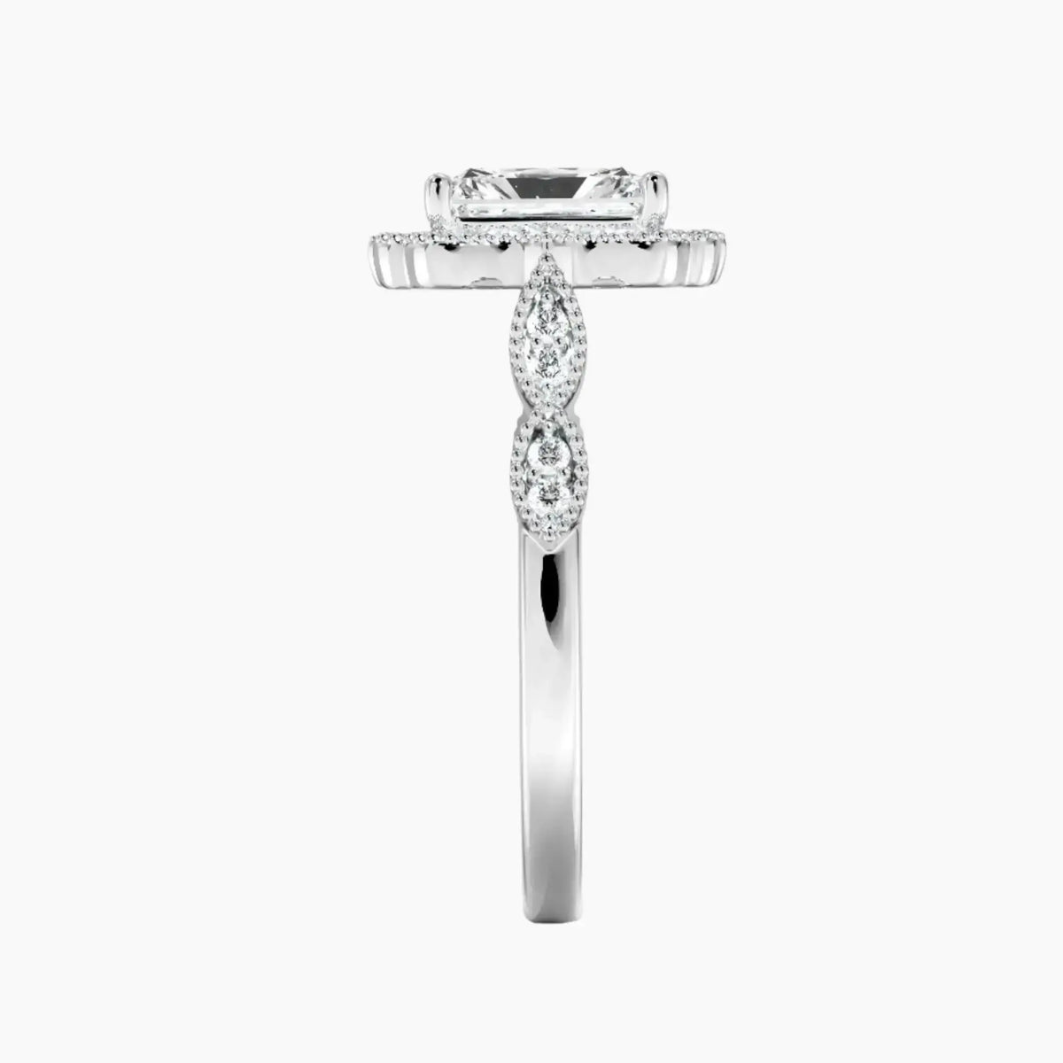 #18K White Gold