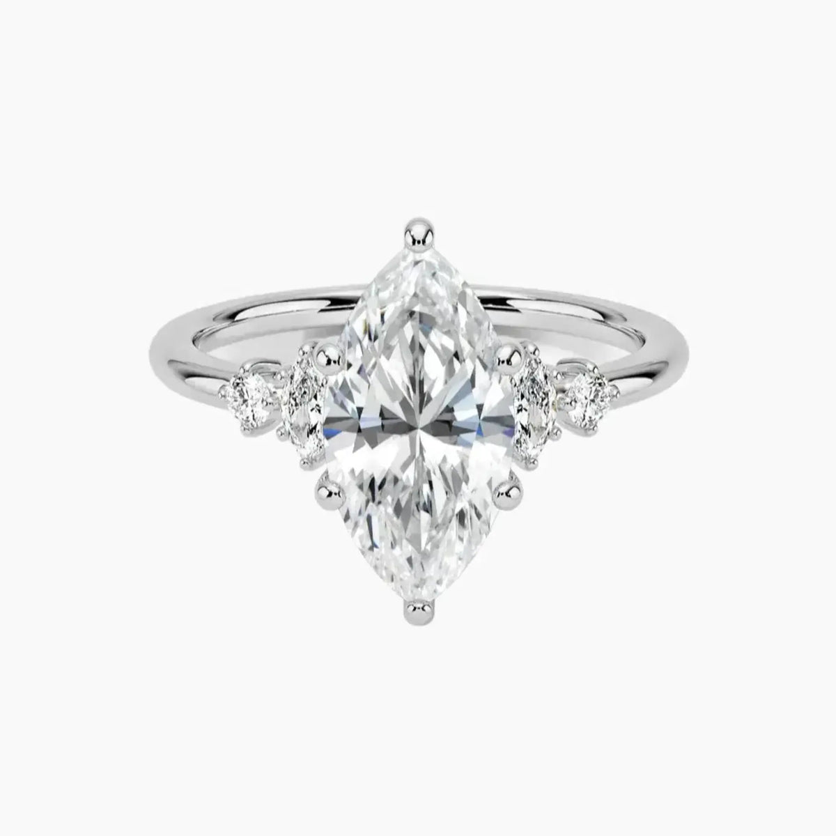 #18K White Gold