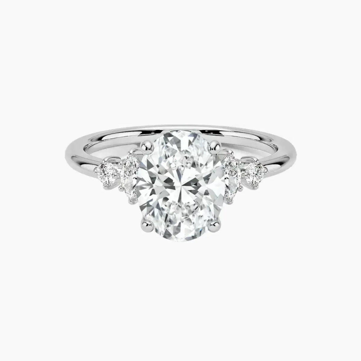 #18K White Gold