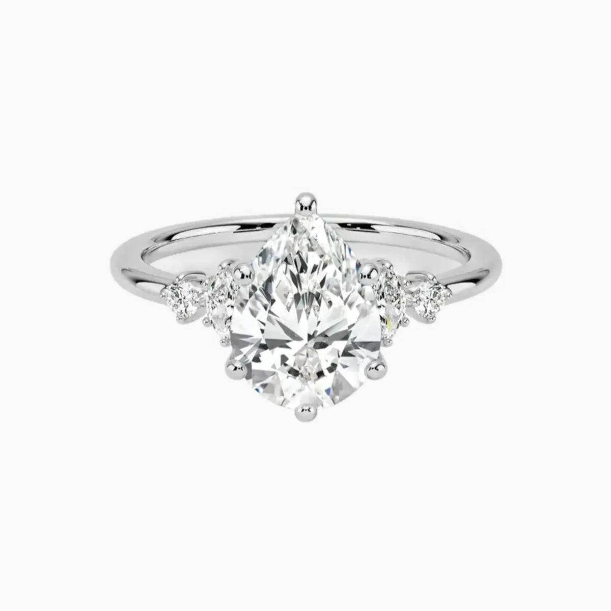 #18K White Gold