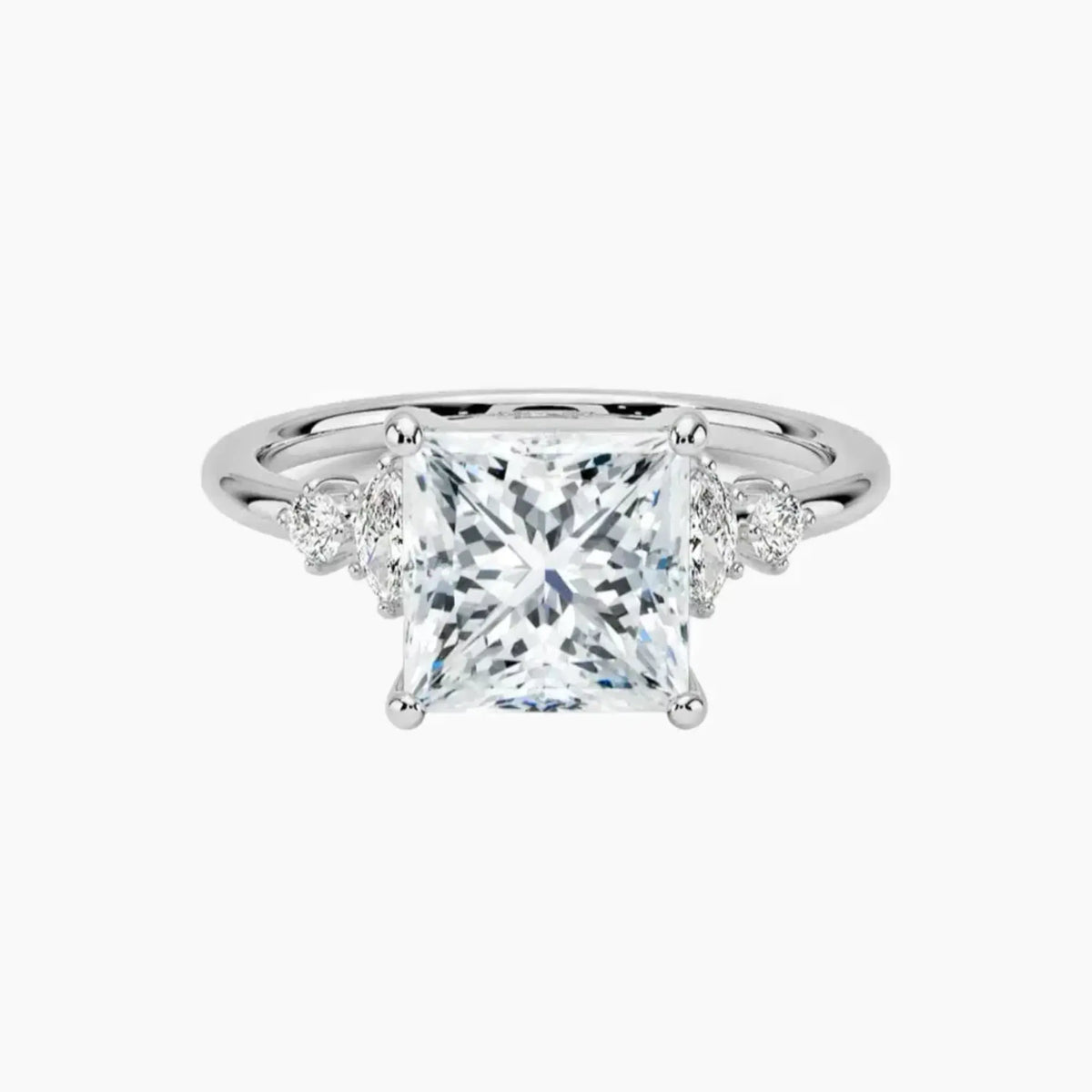 #18K White Gold