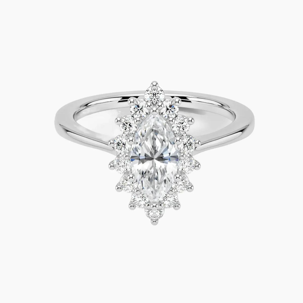 #18K White Gold
