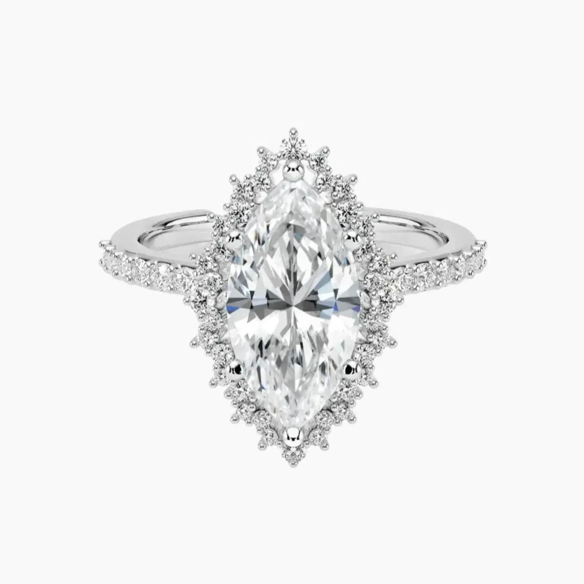 #18K White Gold