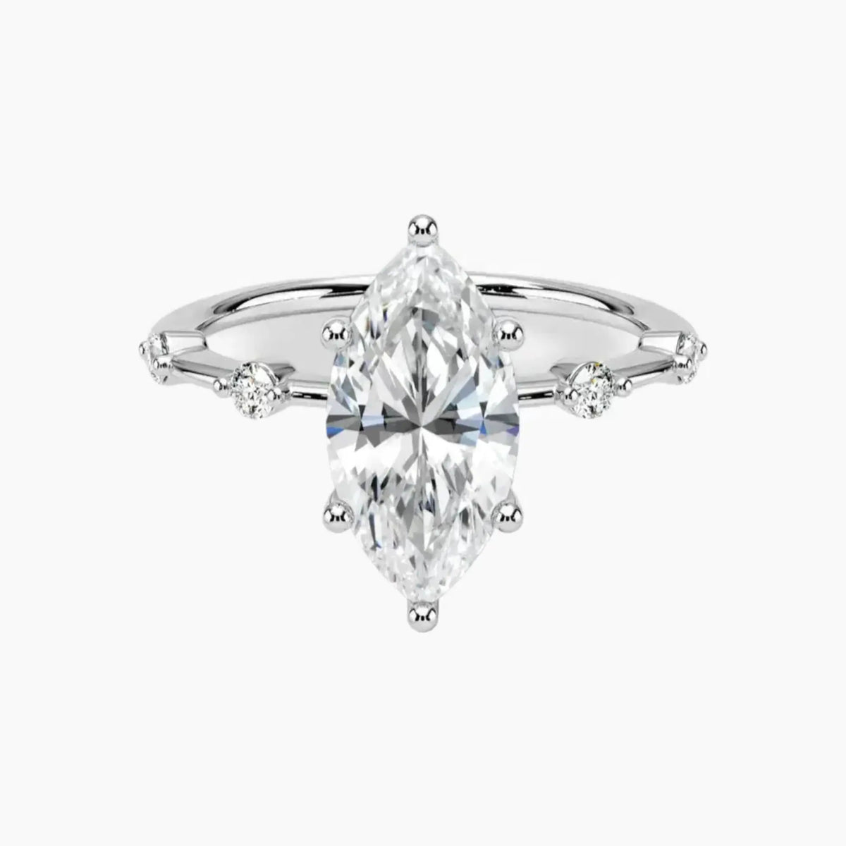 #18K White Gold