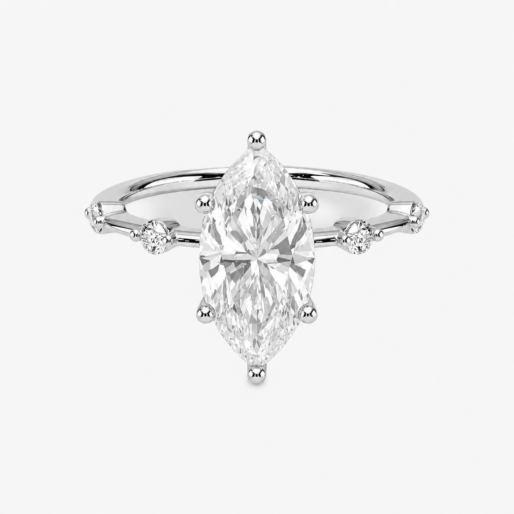 #18K White Gold