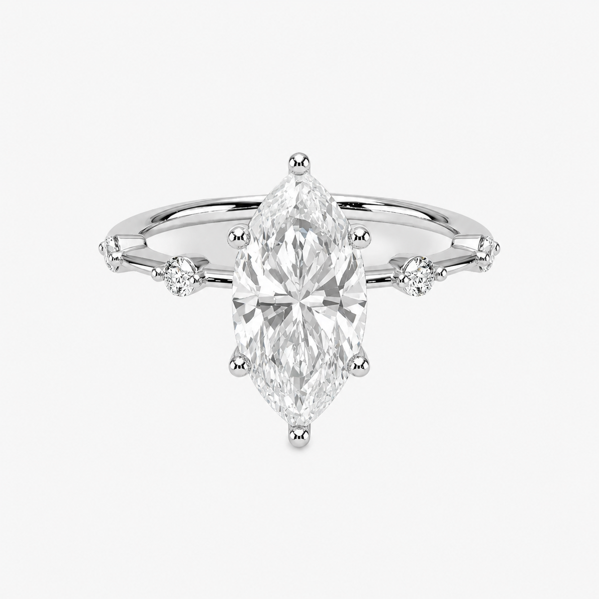 #18K White Gold