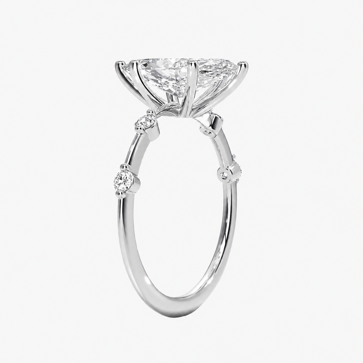 #18K White Gold