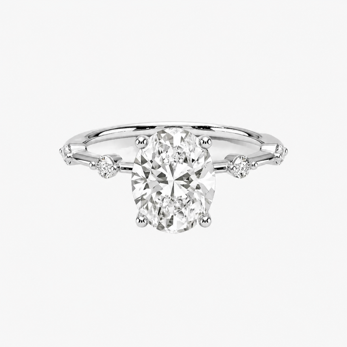 #18K White Gold